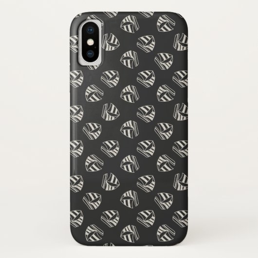 Krijt Getekend Zeilbootpatroon Case-Mate iPhone Case (Achterkant)