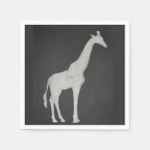 Krijt Giraffe Servet (Voorkant)