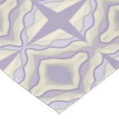 Krijt Grijs Lavendel Octagon Ster Geometrisch Ontw Tafelkleed (Gekanteld)