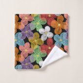 Krijt Madeliefjes Bad Handdoek (Wasdoekje)