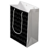Krijt Omlijning Medium Cadeauzakje (Voorkant Gekanteld)
