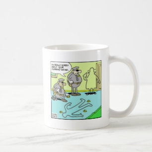 Krijt Omtrek Grappige Politie Cadeaus & Verzamelaa Koffiemok