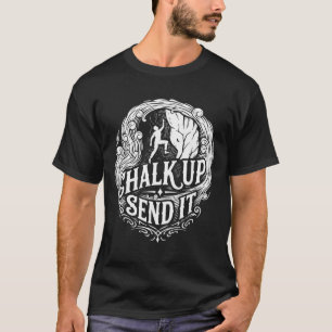 Krijt Op Stuur Het Rock Klim Avontuur T-shirt