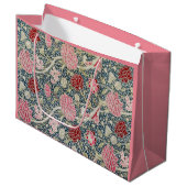 Krijt Patroon (van William Morris) Groot Cadeauzakje (Voorkant Gekanteld)