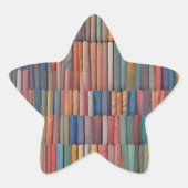 Krijt Ster Sticker (Voorkant)