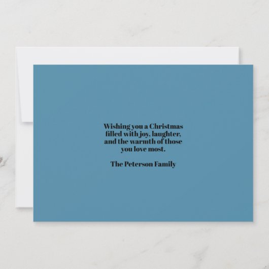 Krijt Tekenen Kerstmis Overvloed Geschenken Kaart (Achterkant)