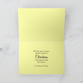 Krijt Tekening Kerstboom Kaarsengel Feestdagen Kaart (Binnen)