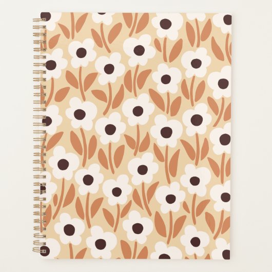 Krijtbloem Tuin Herfst Warmte Planner (Voorkant)