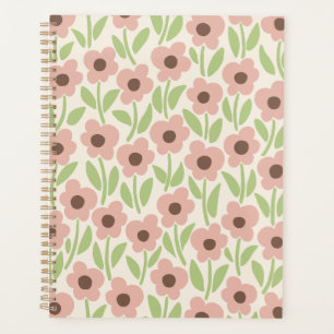 Krijtbloem Tuin Retro Pastel-Geïnspireerd Planner