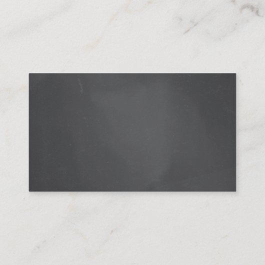 Krijtbord Achtergrond Gift Registry Enclosure Kaar Informatiekaartje (Achterkant)