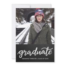 Krijtbord Afstuderen handgeschreven | Foto