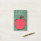 Krijtbord Appel Onderwijzer Post It Notities Cadea Post-it® Notes (Op bureau)