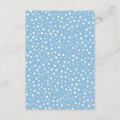 Krijtbord Baby Het is koud buiten Luierloof Informatiekaartje (Achterkant)