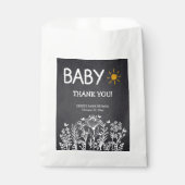 Krijtbord Baby Spring Tekening Baby shower Bedankzakje (Voorkant)