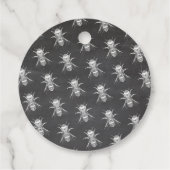 krijtbord bedoeld voor bijenbruiloft bedankjes labels (Achterkant)