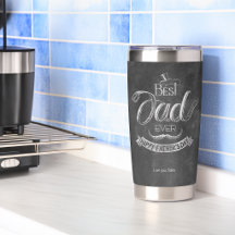 Krijtbord Beste Papa Ooit Vaderdag Gepersonaliseer