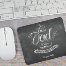 Krijtbord Beste Papa Ooit Vaderdag Gepersonaliseer