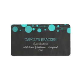  krijtbord blauwe lantaarn bruiloft etiket