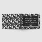 Krijtbord Bloem Blad Bruiloft Gastenboek (Volledig)