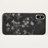krijtbord bloemen Case-Mate iPhone case (Achterkant (horizontaal))