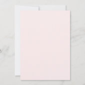 Krijtbord Bloemengoud Blush Trouw Kaart (Achterkant)
