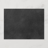 Krijtbord Cupido's Bewaar de Datum Aankondigingskaart (Achterkant)