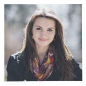 Krijtbord Custom Afstuderen Photo Cube Kubus (Voorkant)