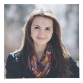 Krijtbord Custom Afstuderen Photo Cube Kubus (Voorkant)