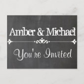  Krijtbord Custom Briefkaart (Voorkant)