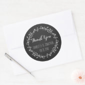 krijtbord dank u bruiloft gunst Labels (Envelop)