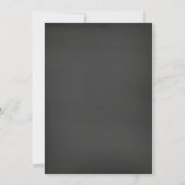 Krijtbord Foto Bewaar de Datum (Achterkant)