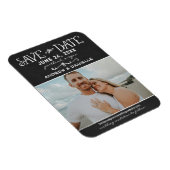 Krijtbord Foto Paneel Bewaar de Datum Magneet (Rechterzijde)