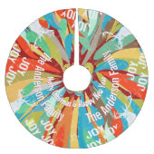 Krijtbord gekruiste pijl herten kerst kerstboom rok (Voorkant)