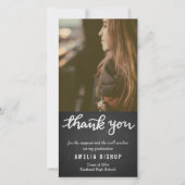 Krijtbord Geslaagd Bedankt Typografie (Voorkant)