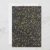 Krijtbord Gouden Hart Kalender Bewaar de Datum Save The Date (Achterkant)