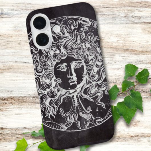 krijtbord Grieks mythologie Godin medusa Case-Mate iPhone Case