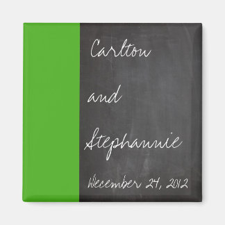 Krijtbord Groene Huwelijksmagneet Magneet