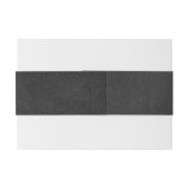 Krijtbord Handgetekende Floral Garland Uitnodigingen Wikkel (Achterkant Voorbeeld)