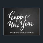 krijtbord Happy New Year Script Corporate Feestdagenkaart<br><div class="desc">krijtbord Happy New Year Script Corporate</div>