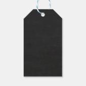  krijtbord het perfecte mengeling Manuscript Cadeaulabel (Achterkant)