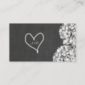  Krijtbord Hortensia's Wedding Insert Informatiekaartje (Achterkant)
