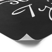 Krijtbord Huwelijksrekwisiet Poster voor Fotobooth (Hoek)