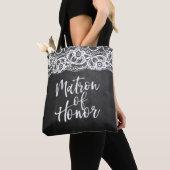 Krijtbord Kant getuige Tote Bag (Dichtbij)