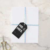 Krijtbord Krijt Bruid & Bruidegom Trouw Verlovings Cadeaulabel (Met Touw)