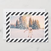 Krijtbord Letter Holiday Fotokaart Feestdagenkaart (Achterkant)