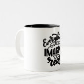 Krijtbord Lettering Koffietijd Minimale Mok (Voorkant links)