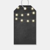 Krijtbord + Lichten Vrijgezellenfeest Favor Cadeau Cadeaulabel (Achterkant)
