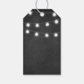 Krijtbord + Lichten Vrijgezellenfeest Favor Cadeau Cadeaulabel (Achterkant)