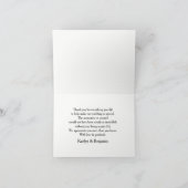 Krijtbord Lichtslingers Calligrafie Bedankt (Binnen)