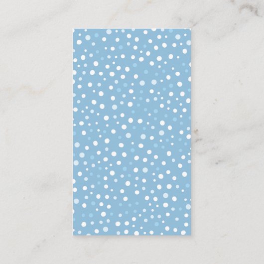 Krijtbord Luier Raffle Baby Het is koud buiten Informatiekaartje (Achterkant)